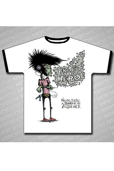 PROTEST THE HERO Don't Judge A Band White W/ Black