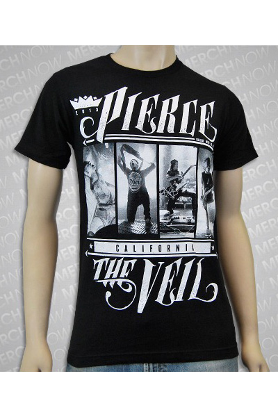 PIERCE THE VEIL Photo Black T-Shirt