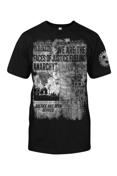 WHITECHAPEL Riot Black T-Shirt