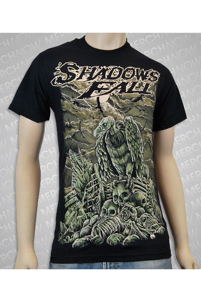 SHADOWS FALL Wasteland Black T-Shirt