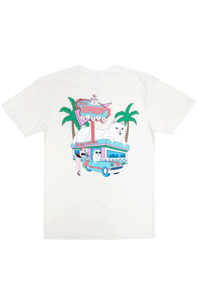 RIPNDIP (リップンディップ) Nerms Diner Tee (Natural)