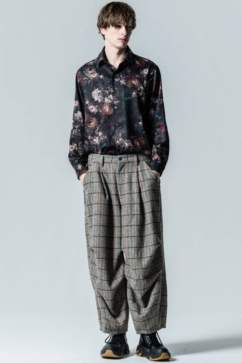 glamb(グラム) Glen Check Wide Pants / グレンチェックワイド glamb(グラム) Glen Check Wide Pants / グレンチェックワイド