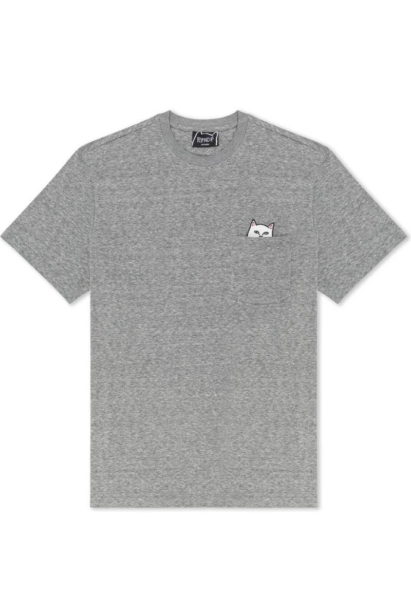 RIPNDIP (リップンディップ) LORD NERMAL POCKET TEE(HEATHER)