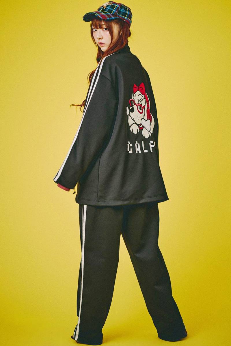 GALFY(ガルフィー) ギャル配信者セットアップ - Black