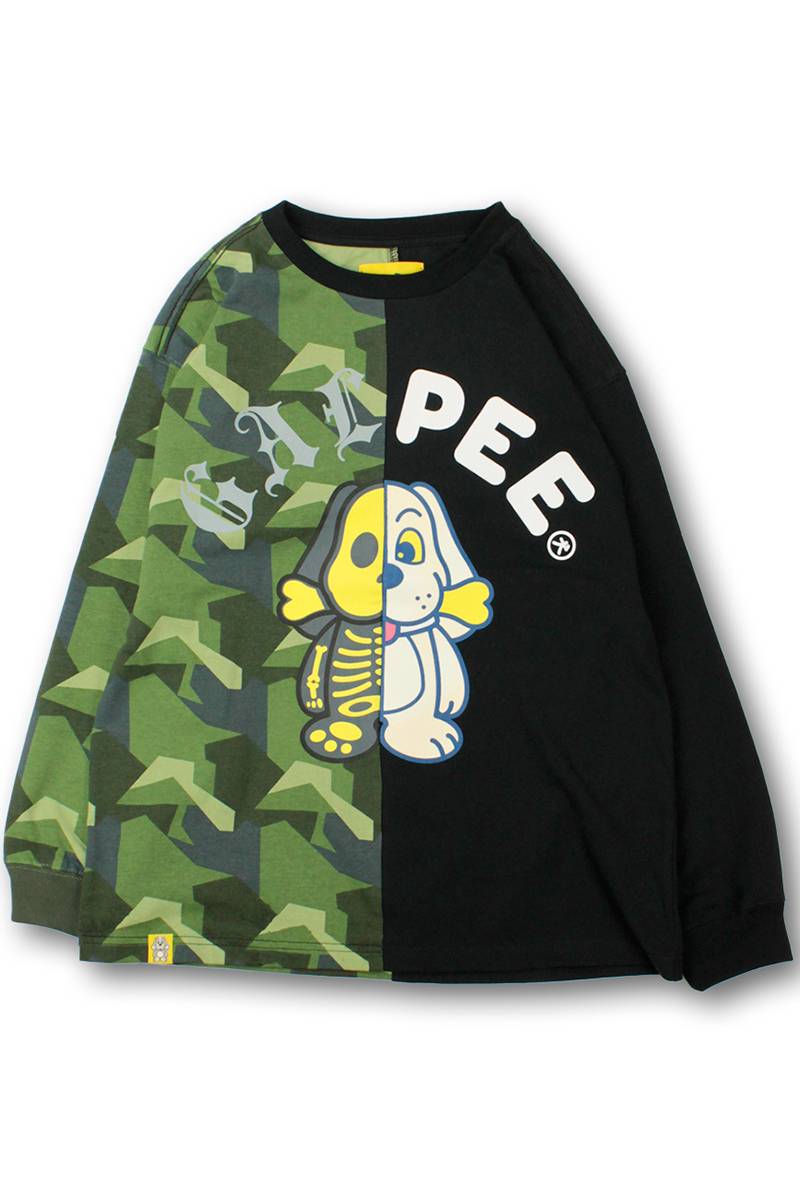 GALFY (ガルフィー)GALPEEゴーストロンTEE - Black×Camo