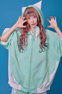 予約商品】クロミ×GALFY(ガルフィー) イルガルフィームラ染めZIP 予約商品】クロミ×GALFY(ガルフィー) イルガルフィームラ染めZIP
