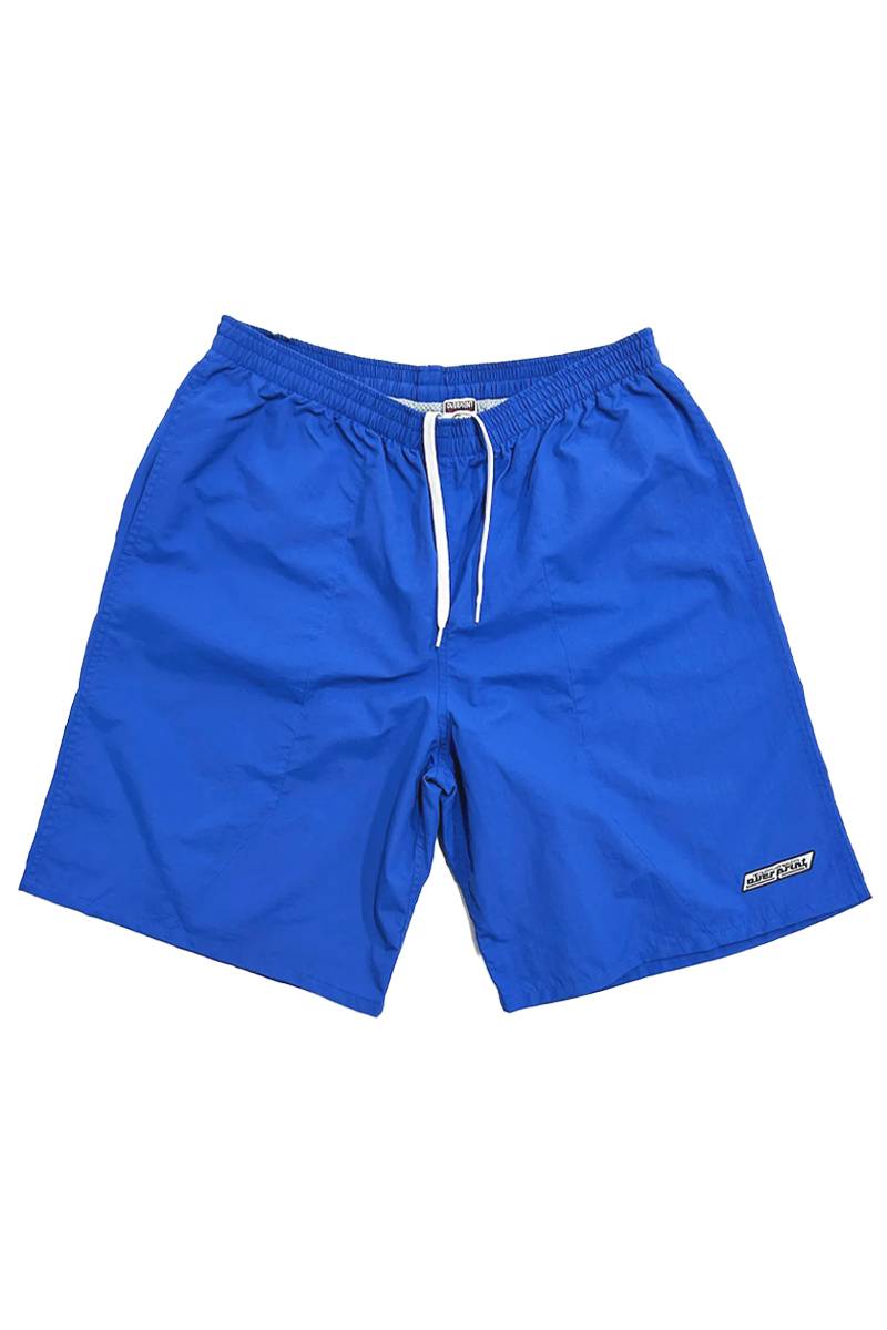 over print (オーバープリント) surf pants (dump) BLUE