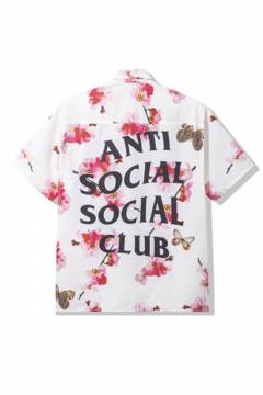 Anti Social Social Club WOODY WHITE BUTTON UP