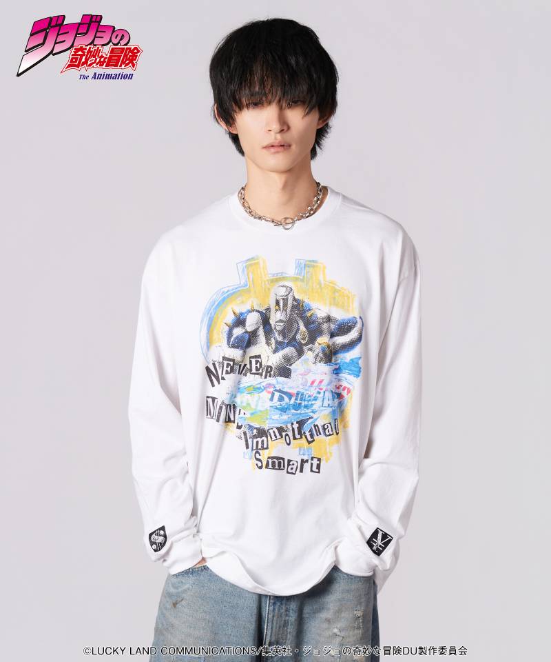 【予約商品】ジョジョの奇妙な冒険xglamb(グラム) The Hand Cutsew - White