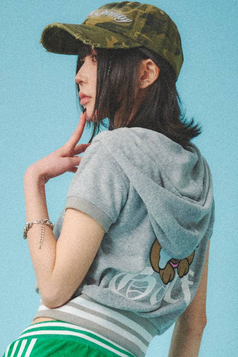 【予約商品】GALFY (ガルフィー) GALスポパーカー - Gray