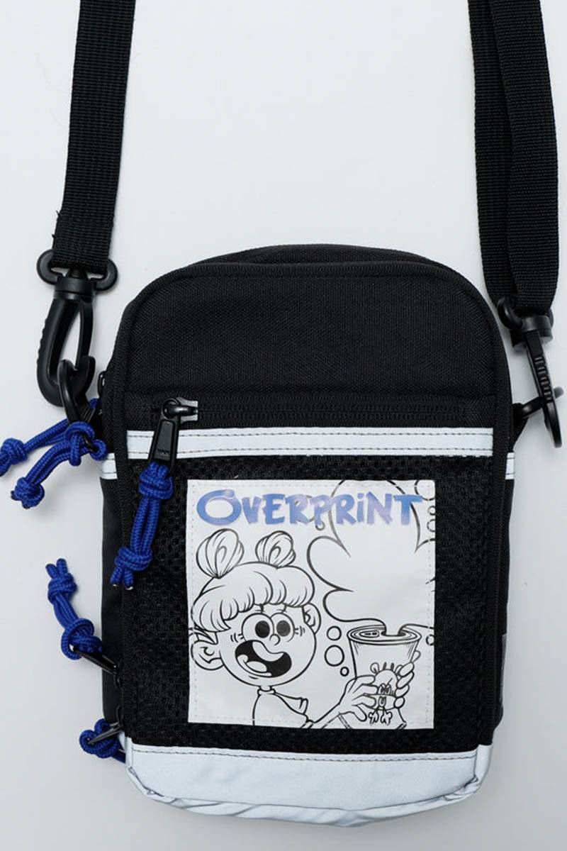over print (オーバー・プリント) shoulder pouch POP ART ZERO ZERO HERO