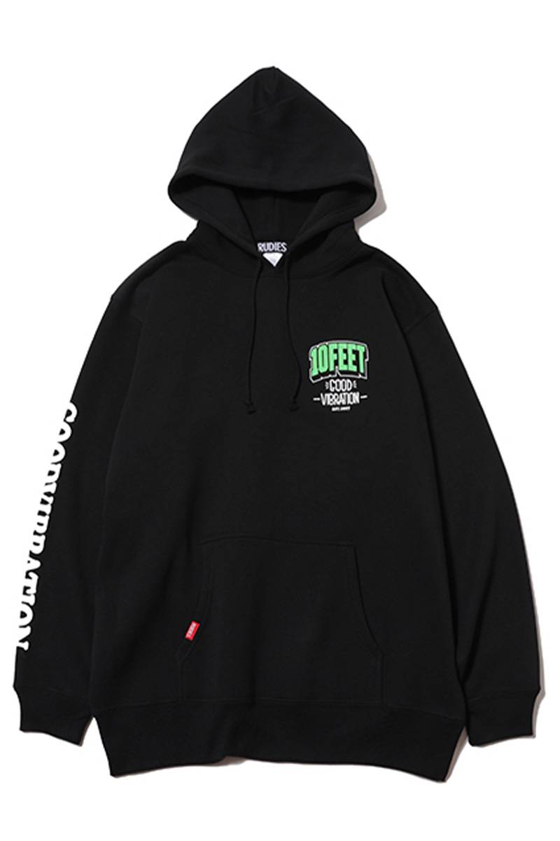 レビュー高評価のおせち贈り物 RUDIE'S(ルーディーズ) x 10-FEET COLLABORATION HOODSWEAT 2024 ミュージシャン