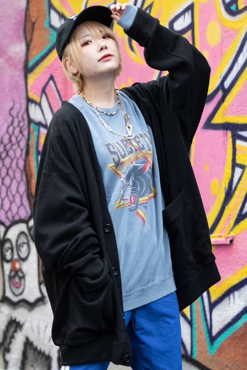 SLEEPING TABLET(スリーピング・タブレット) LIBRARY [ CARDIGAN ] BLACK