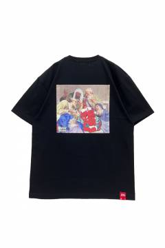 over print(オーバープリント) HOT STUFF Tee 1 (black)