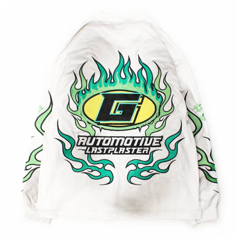 【予約商品】GALFY（ガルフィー）ブンブンお兄ちゃんロンTEE - WHITE