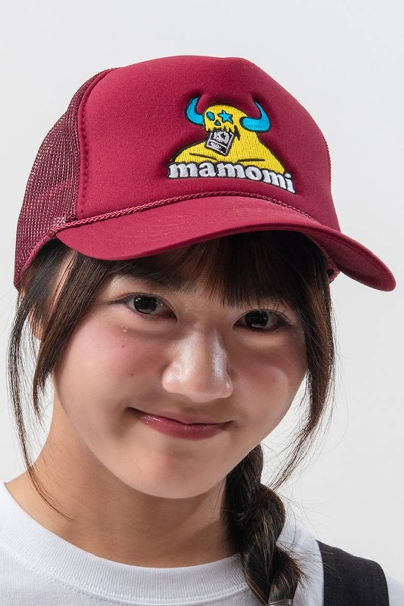 TOY MACHINE×MxMxM “MAGICAL MOSH TOY MACHINE”MESH CAP - Burgundy