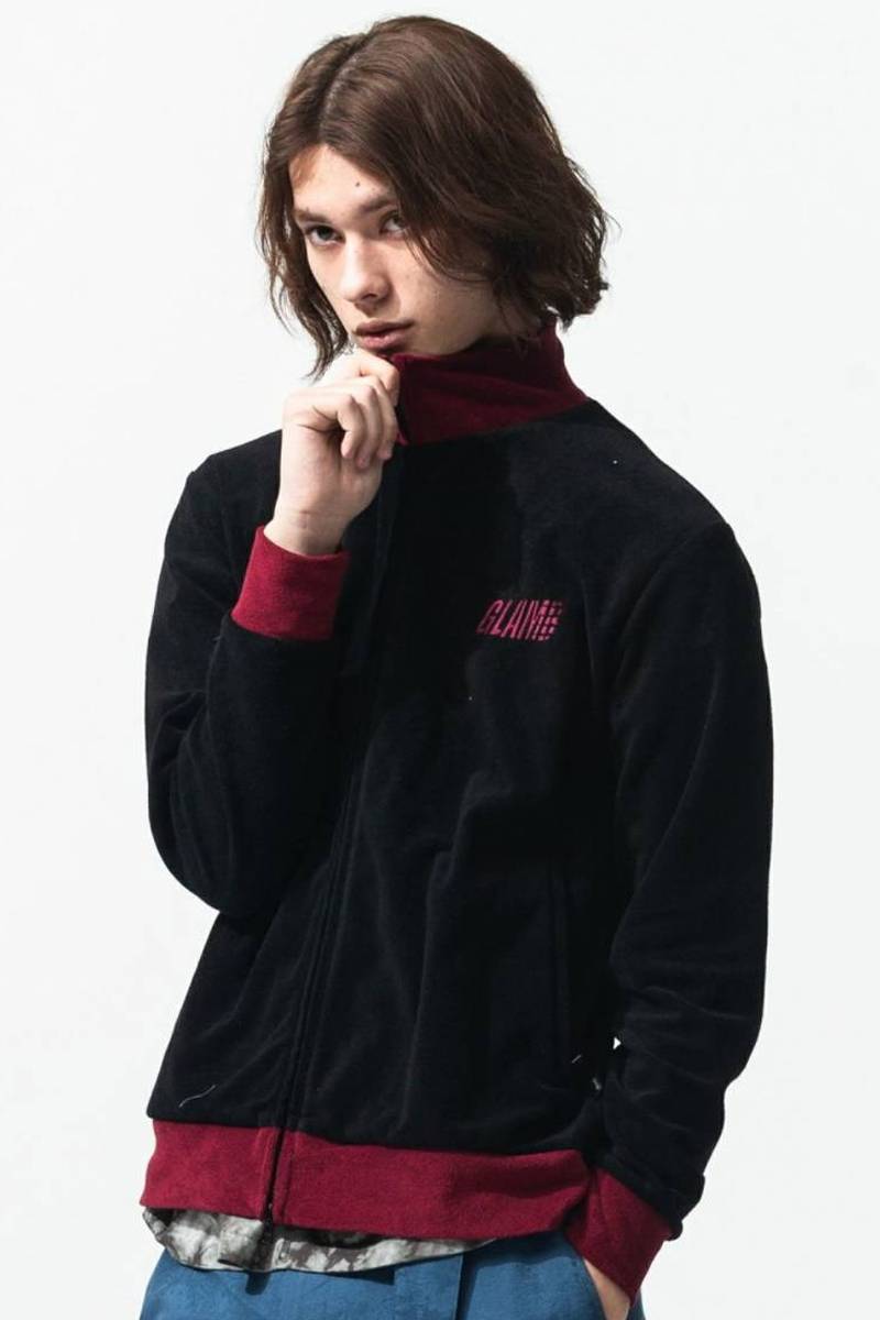 glamb (グラム) Old School Pile Jersey - Black