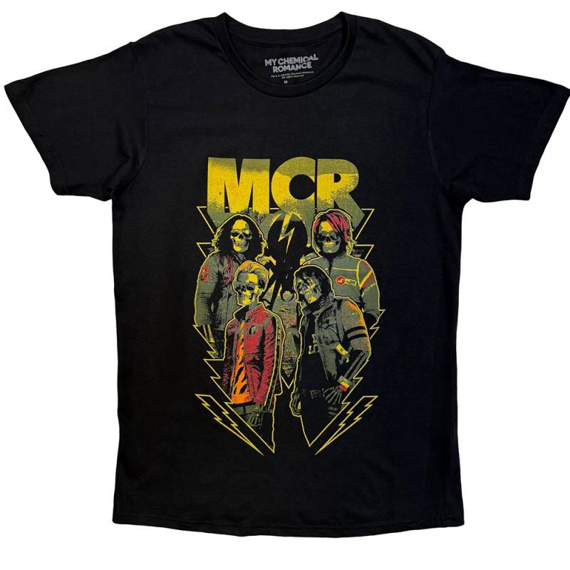 【予約商品】MY CHEMICAL ROMANCE バンドTシャツ ユニセックス: Appetite For Danger (Black)