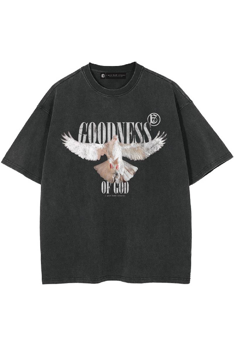 A Good Bad Influence (アグッドバッドインフルエンス) GOODNESS OF GOD T-SHIRT - Black