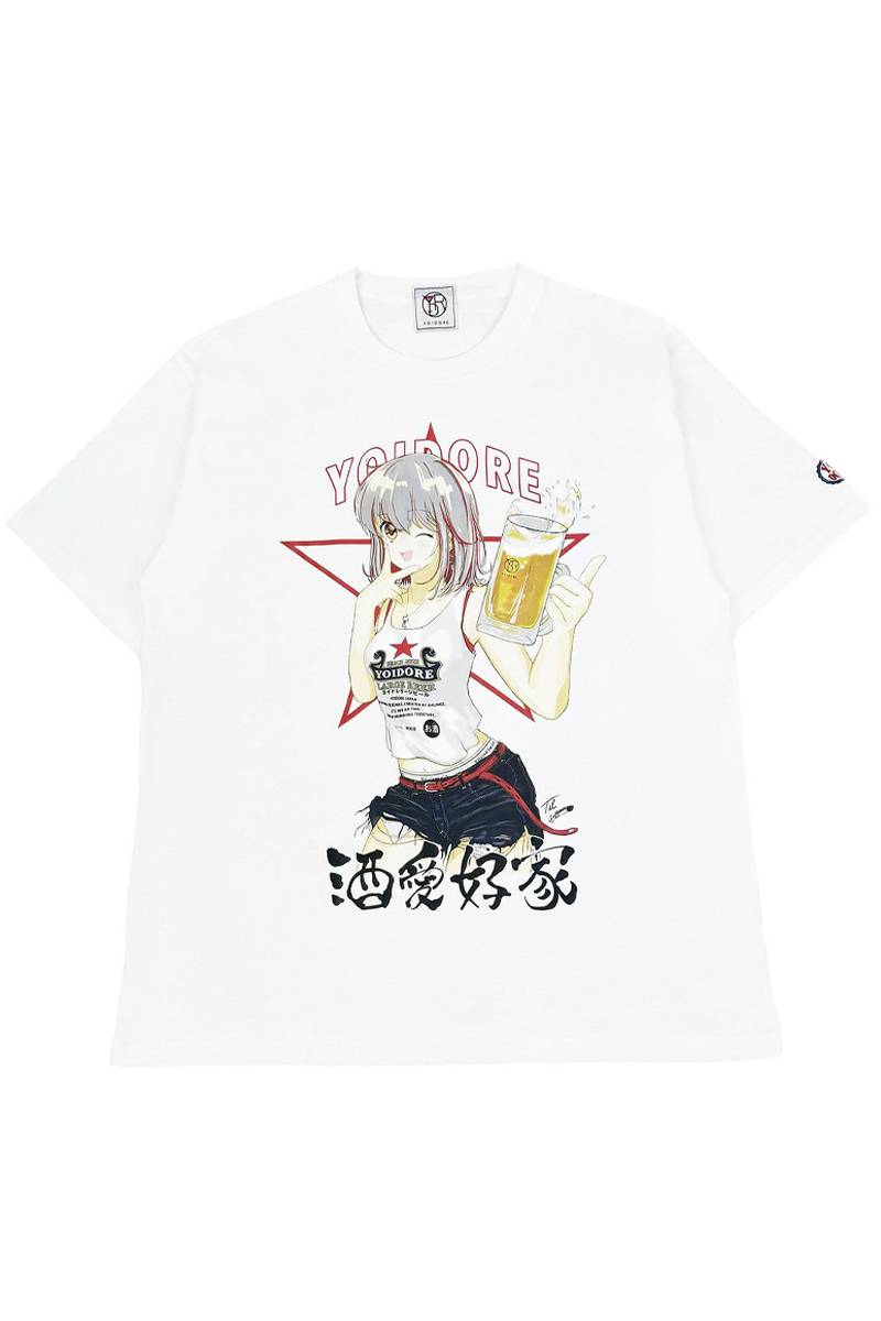 YOIDORE(ヨイドレ) よい・どれみちゃん TEE - White