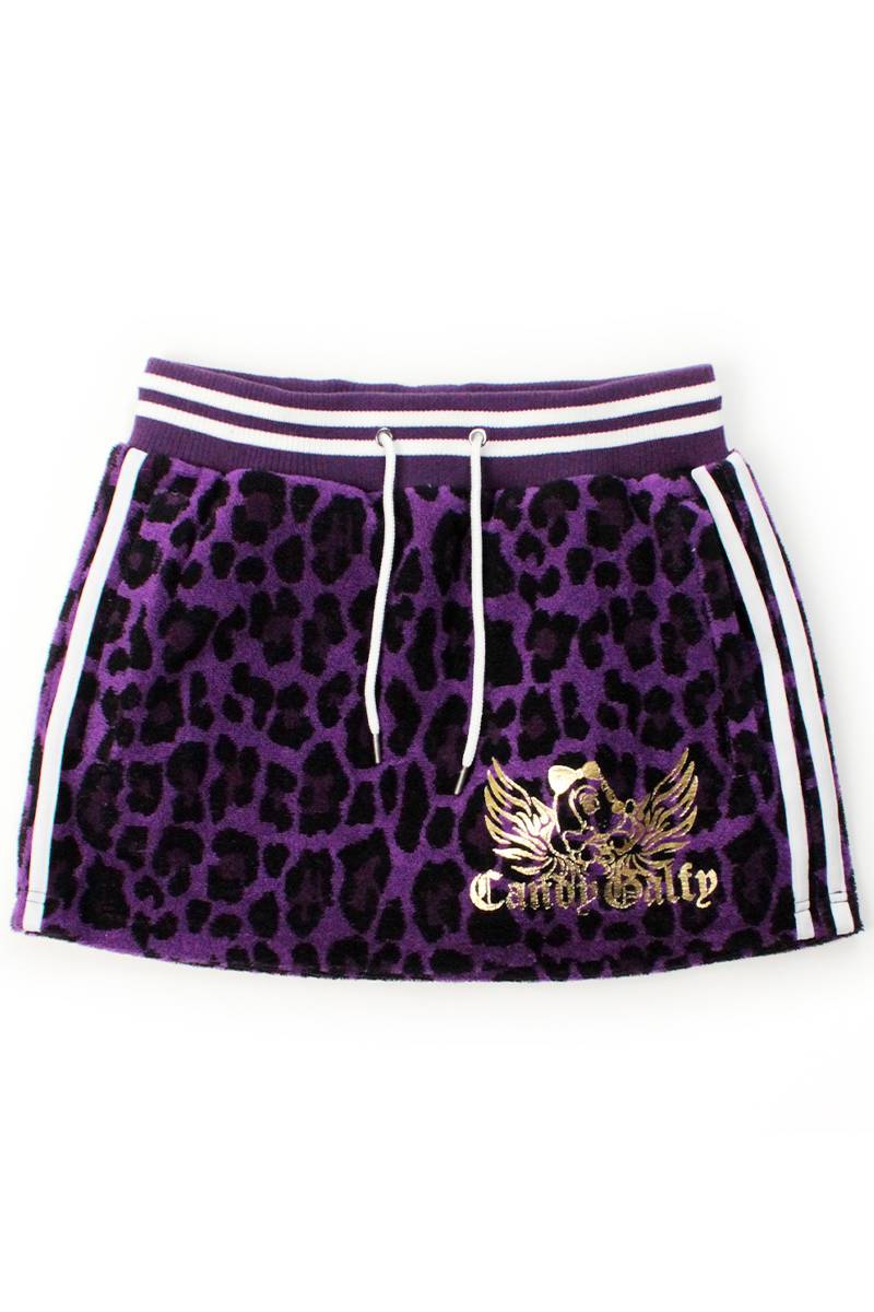 【予約商品】GALFY(ガルフィー)ガラ悪GALミニスカ - Purple Leo