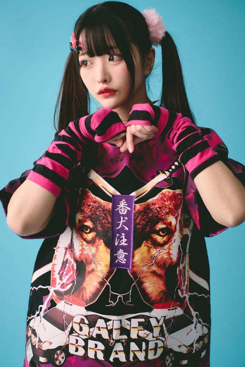 GALFY (ガルフィー) 番犬Tee 紫系