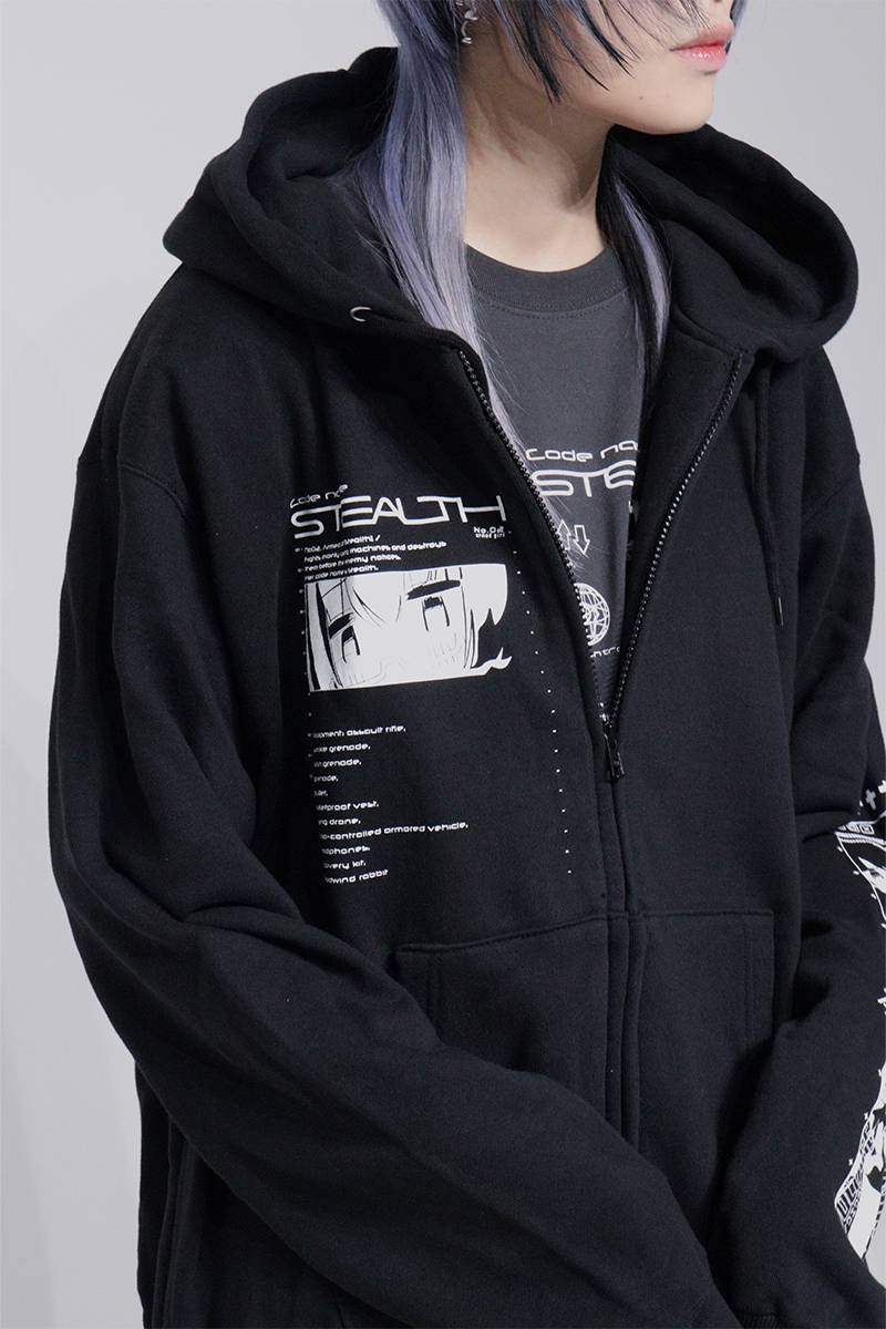 予約商品】Am10:24 No.02 code name STEALTH Zip Parker Type 予約商品】Am10:24 No.02 code name STEALTH Zip Parker Type