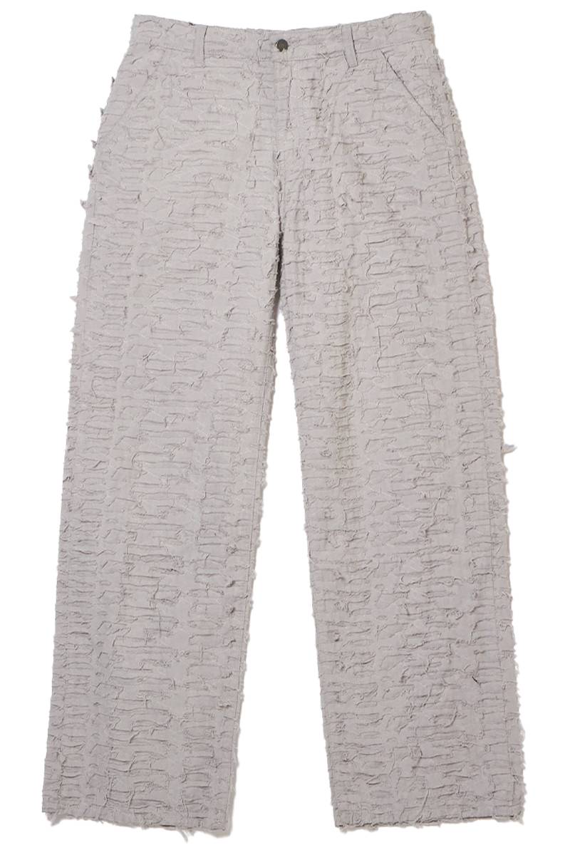 A Good Bad Influence(ア・グッド・バッド・インフルエンス)Full Distressed Light Weight Pants - Grey