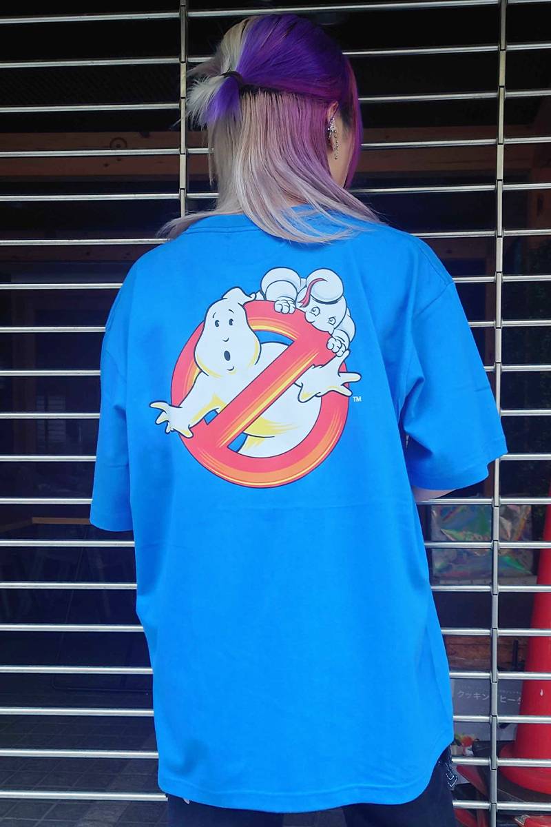 over print (オーバープリント) GHOST BUSTERS Tee 5 blue