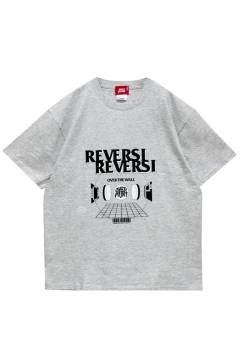 over print(オーバープリント) REVERSI Tee (gray)
