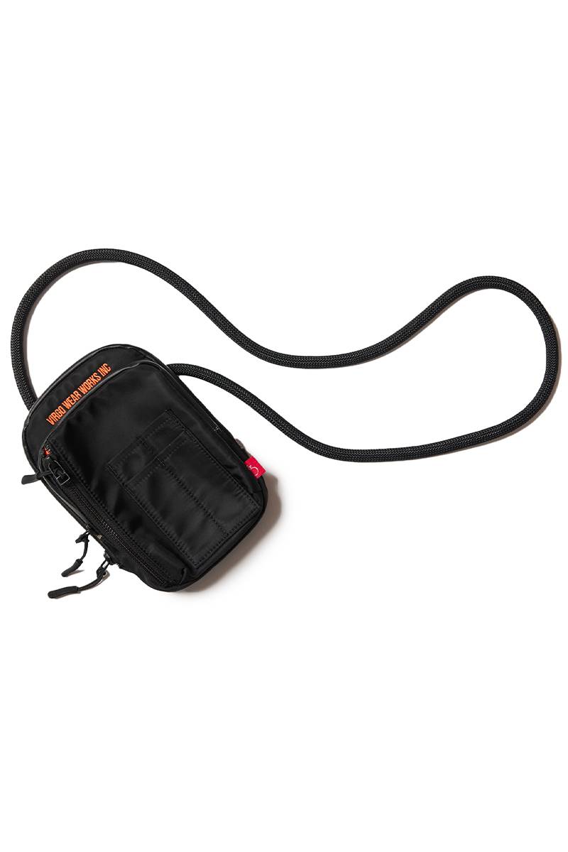 VIRGOwearworks (ヴァルゴウェアワークス) VA-1 pocket mini bag - BLK×ORG