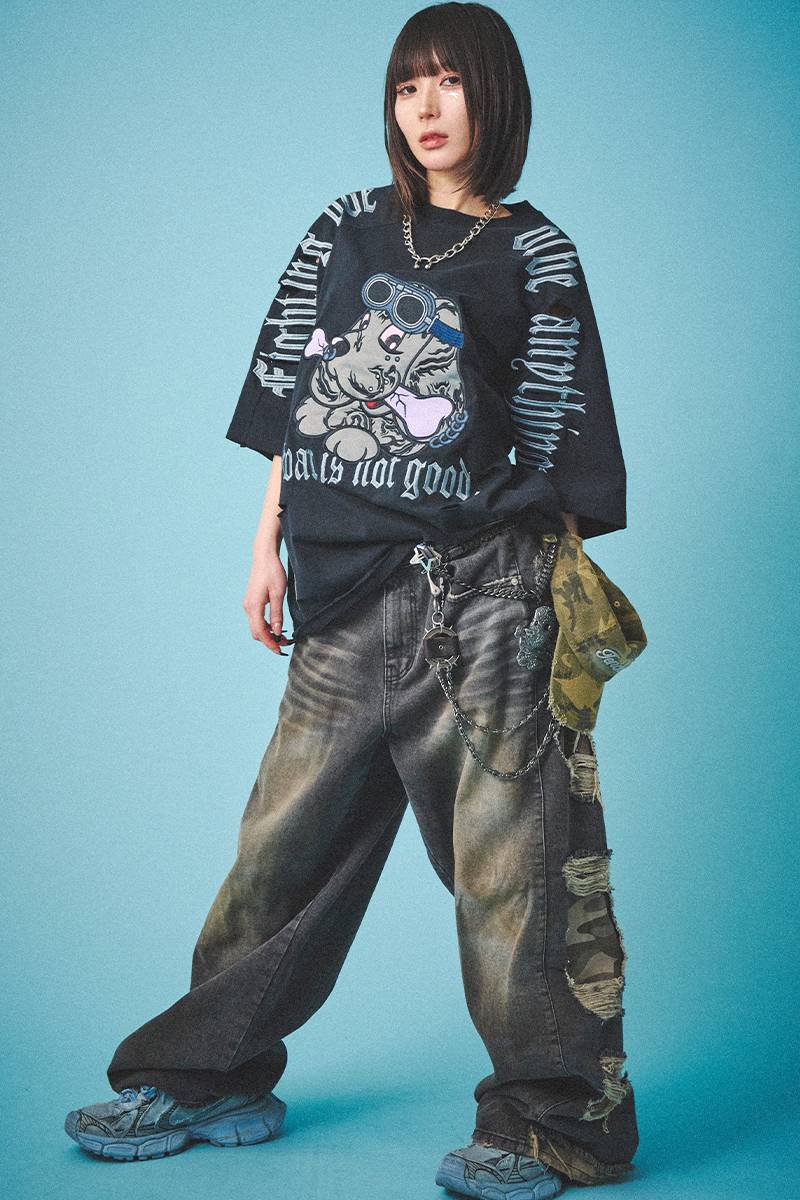 GALFY】病みに染まりしTシャツ | OUR BRAND,GALFY | PRESSING