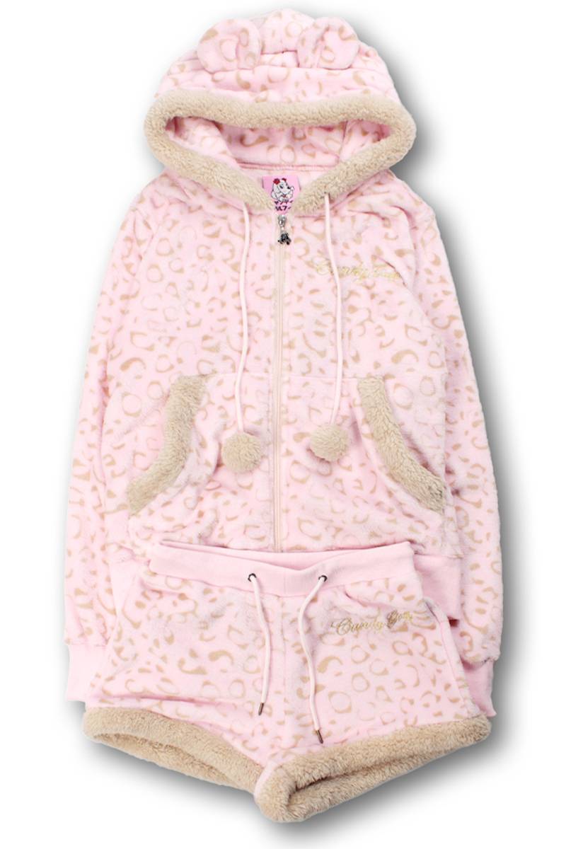【予約商品】GALFY(ガルフィー) ふわもこギャルSETUP - Pink Leopard
