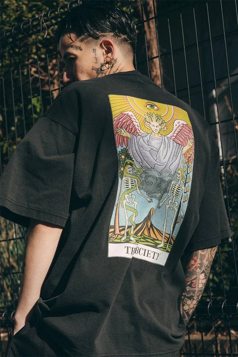 Subciety(サブサエティ) Lovers tee - Black
