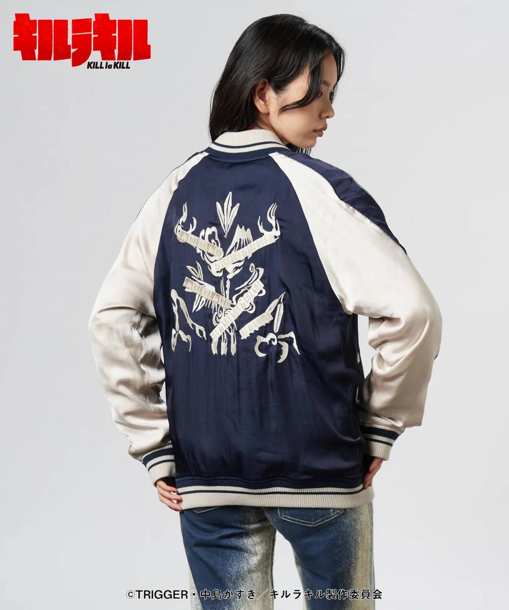 【予約商品】キルラキル×glamb (グラム)  Crimson Blood Ska Jumper / クリムゾンブラッドスカジャンパー