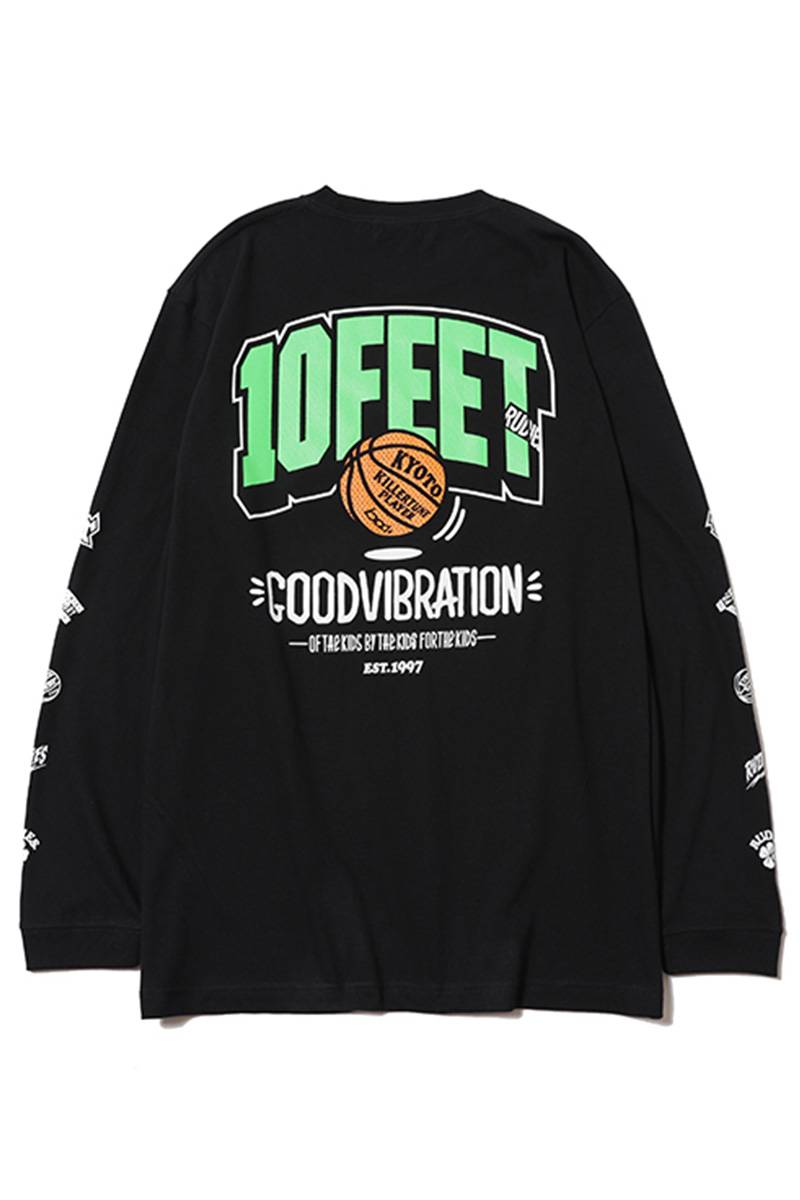 10-FEET x RUDIE'S(ルーディーズ) COLLABORATION 2024 LSTEE - Black