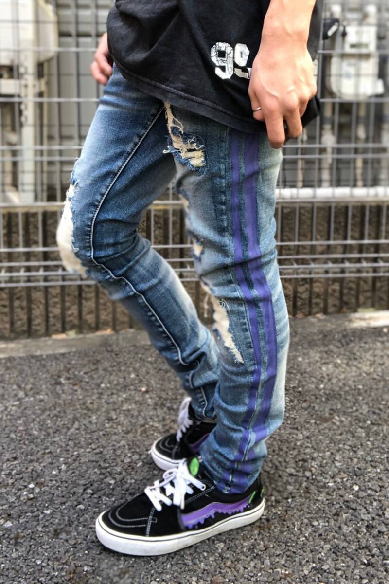 DOPE Camo Down Denim Purple