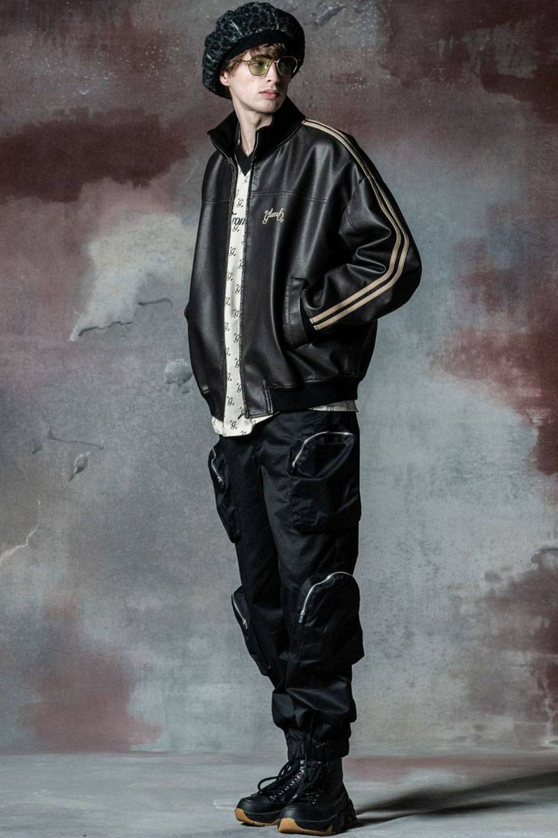 ジャージ Synth Leather Track Jacket / シンセレザートラックジャケット メンズ レディース