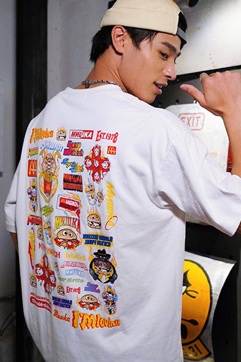 D.I CIRCLE A Skateboards Tシャツ