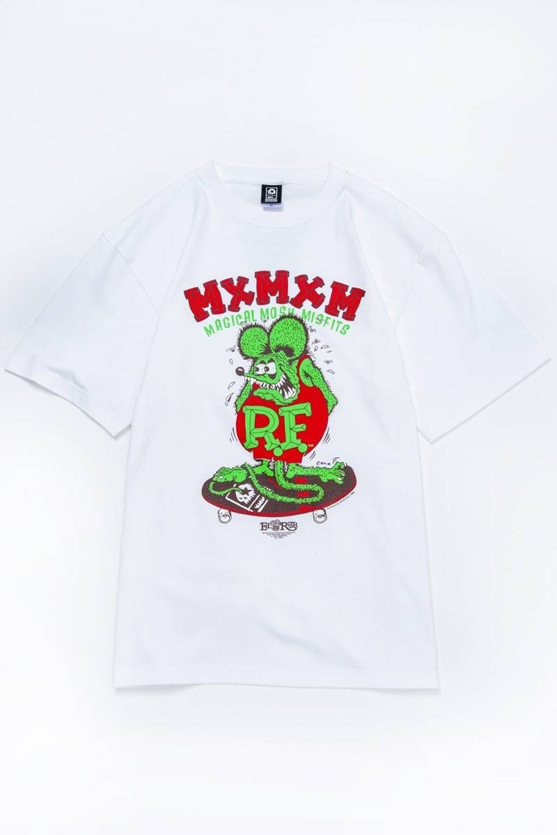 RATFINK x MxMxM “MAGICAL MOSH RATFINK” TEE - White