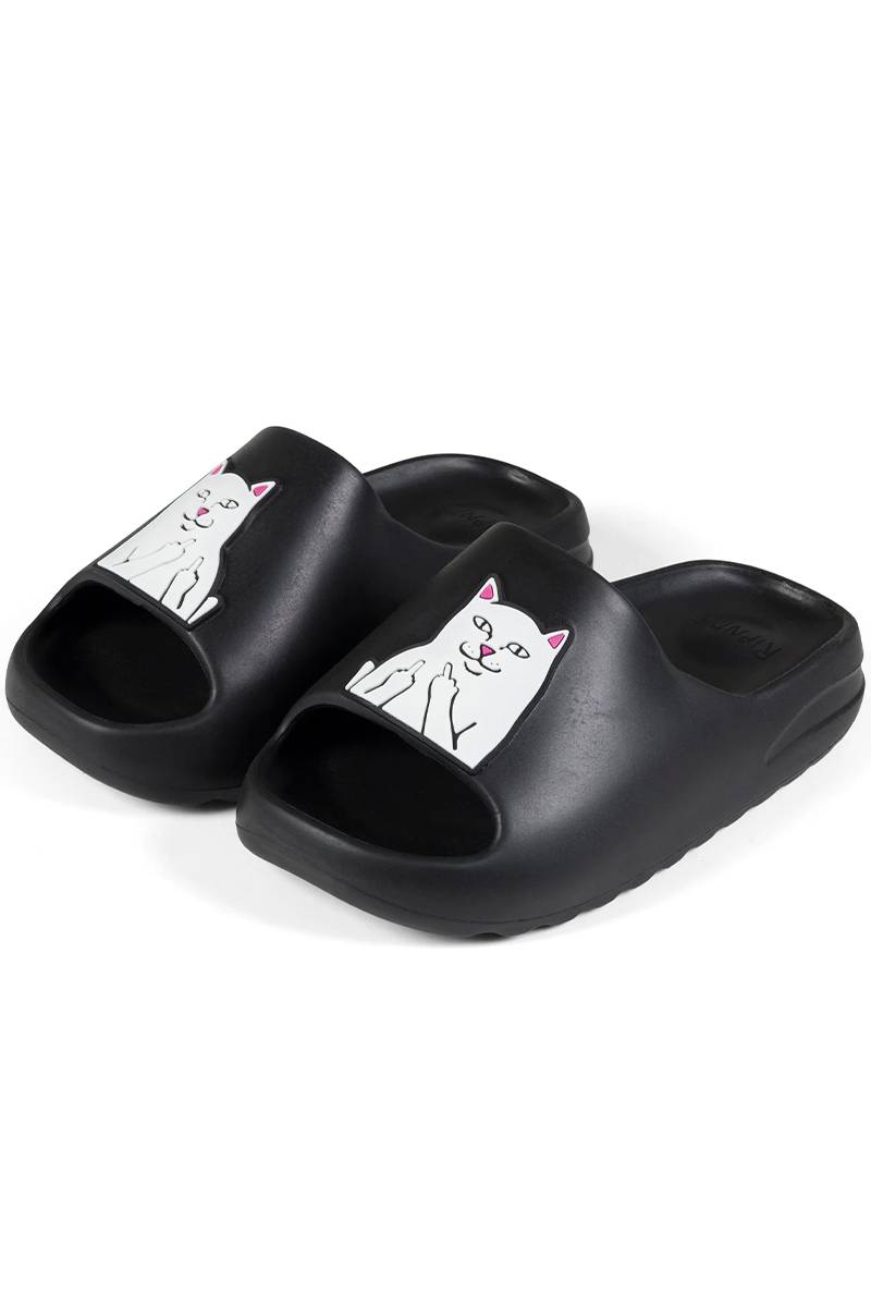 RIPNDIP (リップンディップ) Lord Nermal Cloud Slides - Black