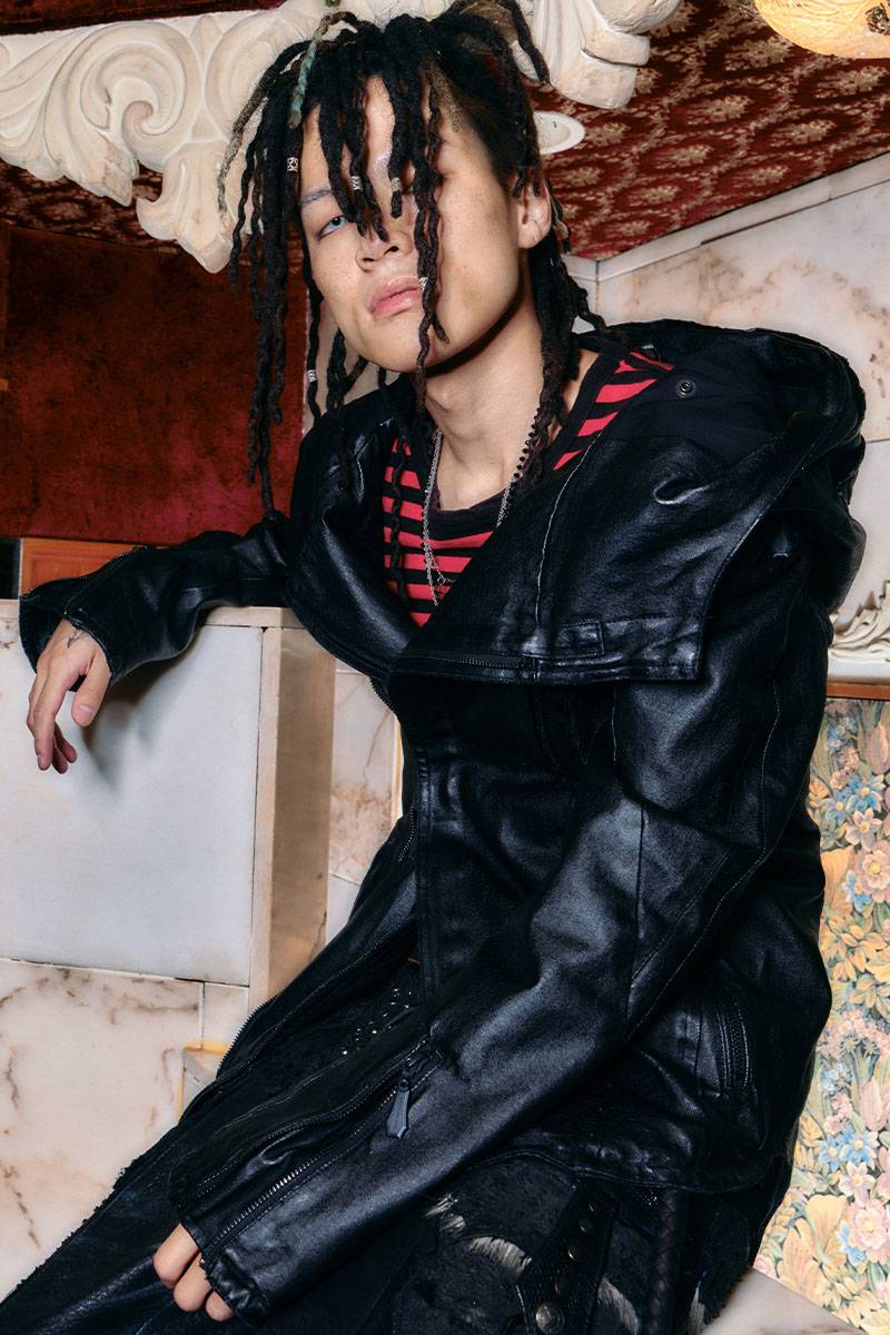 JACKROSE Archivemade(ジャックローズ・アーカイブメイド)  Wax denim 2way Riders Jacket