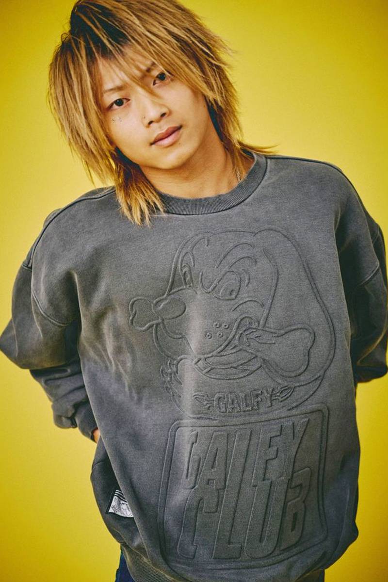 GALFY(ガルフィー) GALFY CLUB クルーネック - Black