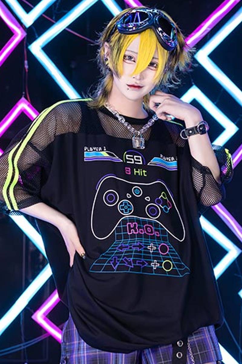 LISTEN FLAVOR (リッスン・フレーバー) ゲーミングメッシュ切替トップス