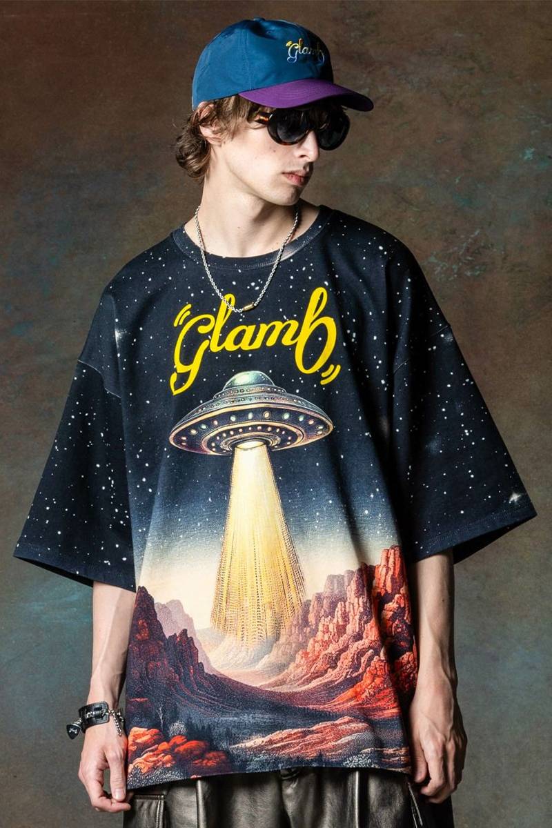 glamb UFO T-Shirt Black