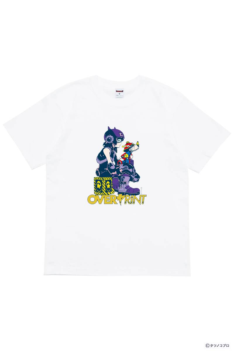 over print (オーバー・プリント) Yatterman Tee_ヤッターワンとトンズラー - White