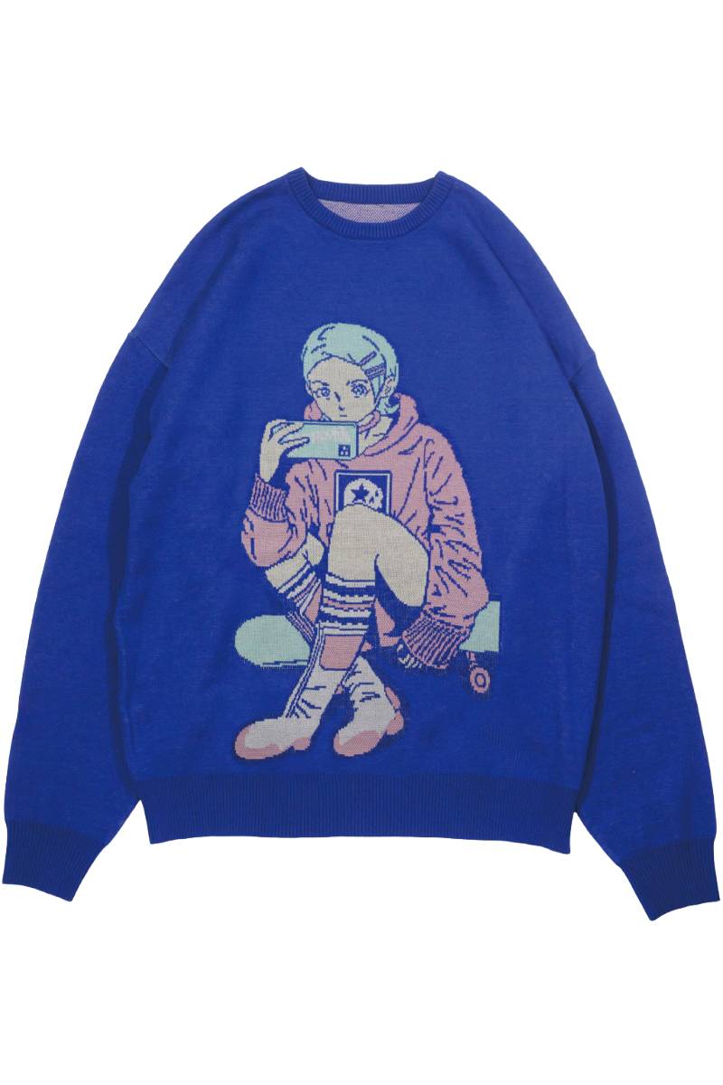 交響詩篇エウレカセブン x MAGICAL MOSH MISFITS(マジカル・モッシュ・ミスフィッツ) SWEATER - EUREKA