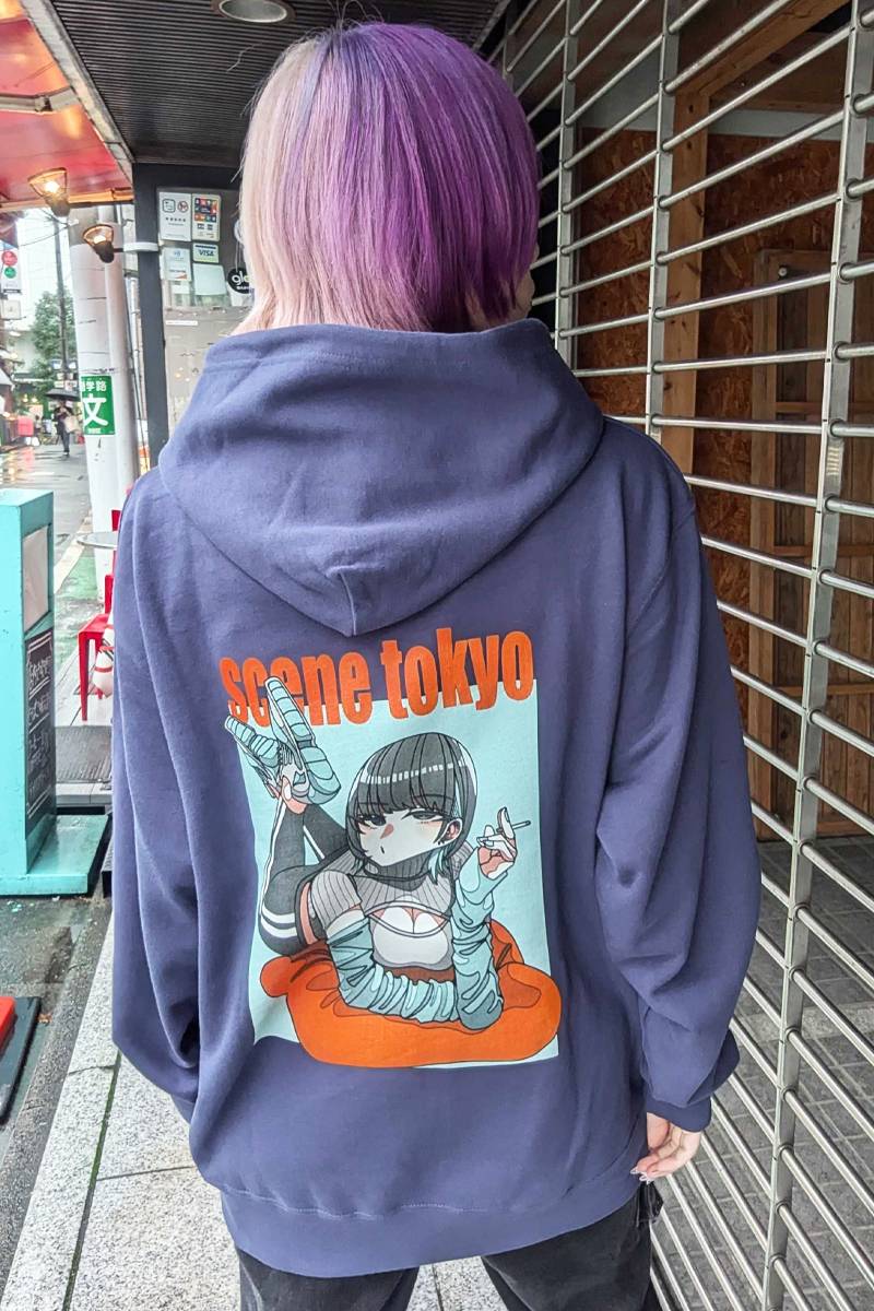 SCENE TOKYO(シーントウキョウ) Relax hoodie INDIGO