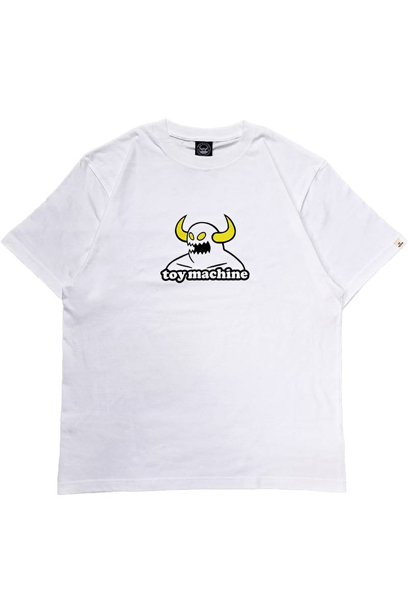 TOY MACHINE (トイ・マシーン)　TOYMONSTER SS TEE - White
