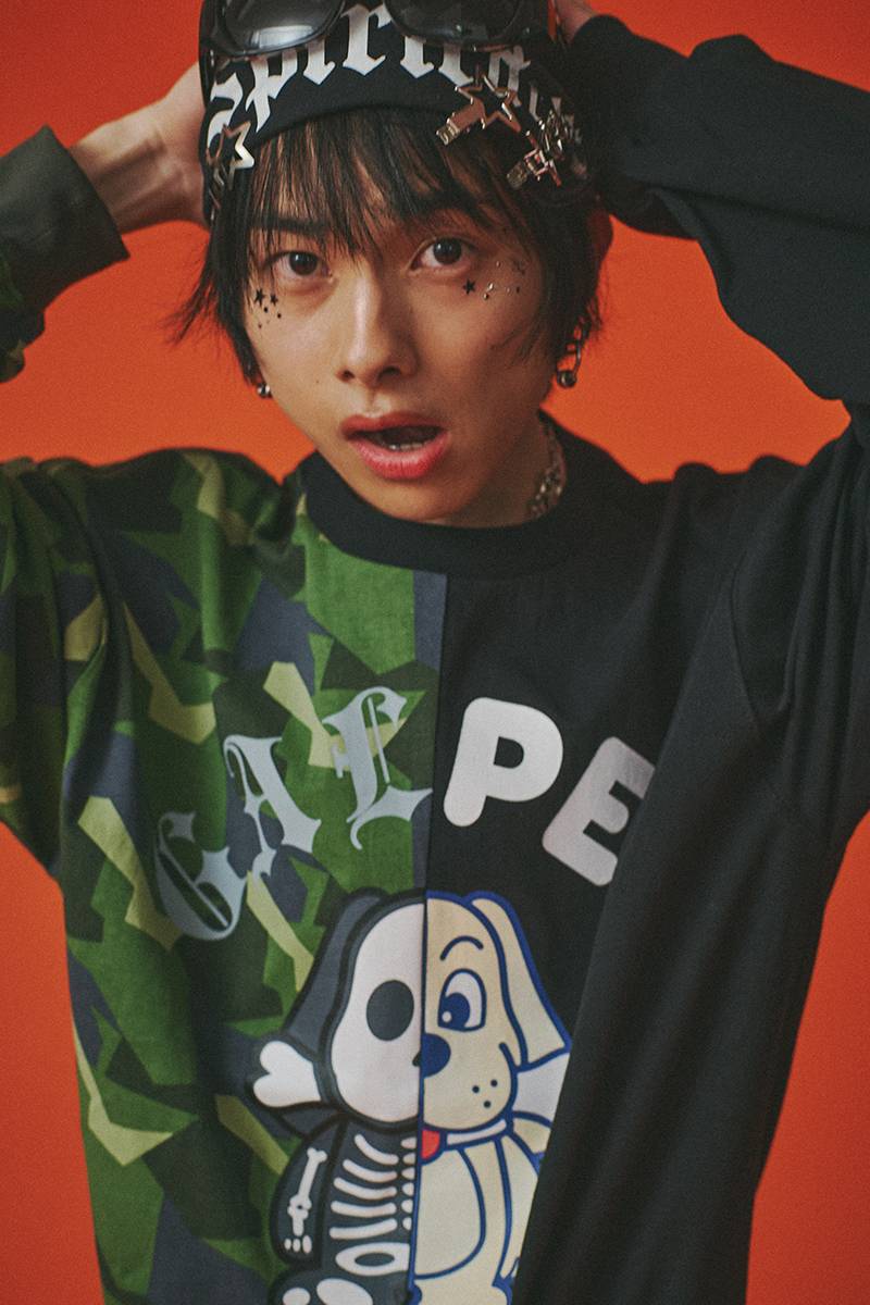 2024人気No.1の GALFY (ガルフィー)GALPEEゴーストロンTEE Black×Camo - トップス